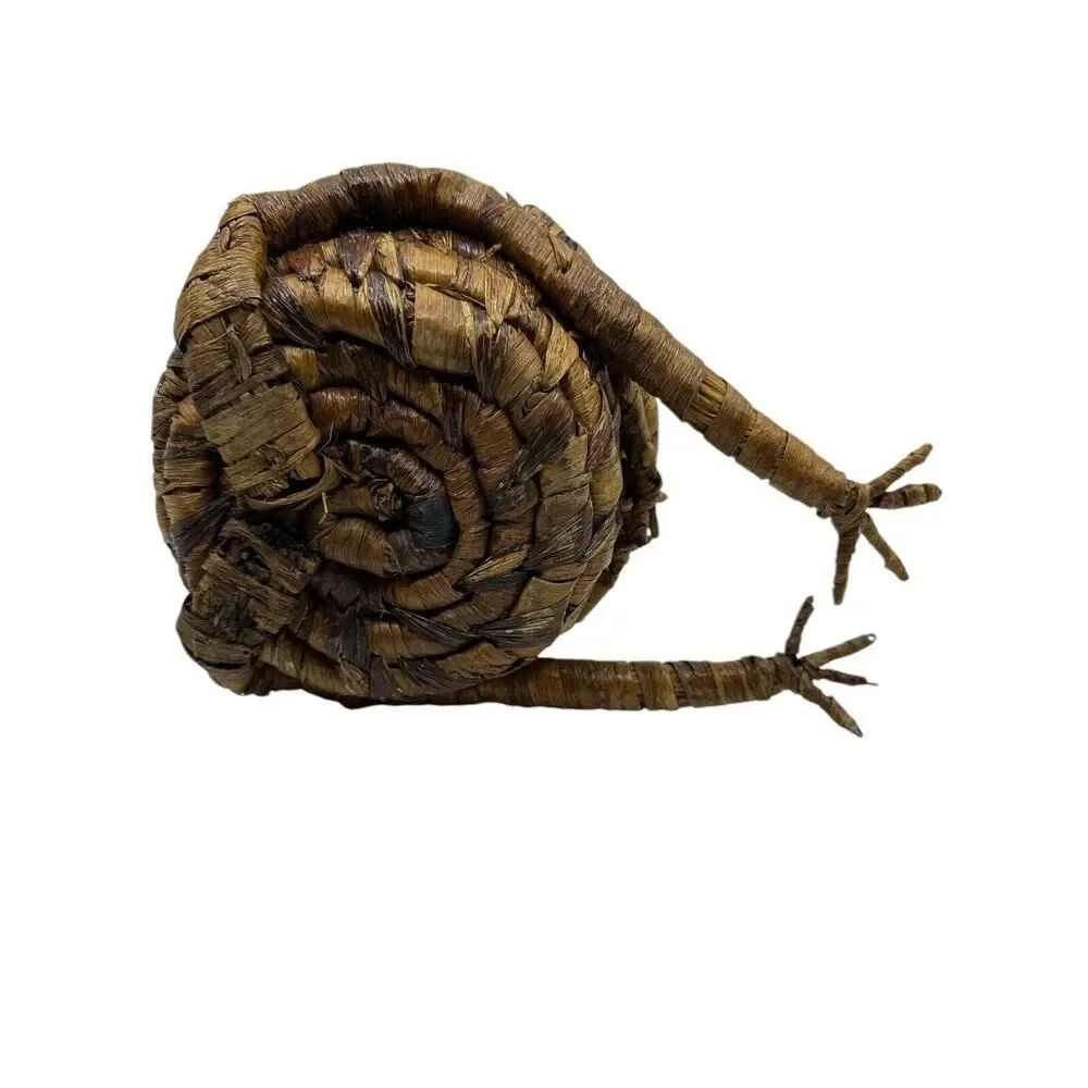 Vintage Wicker Storage Basket in the Shape of a Frog Big Mouth Wide Open‎ LARGE